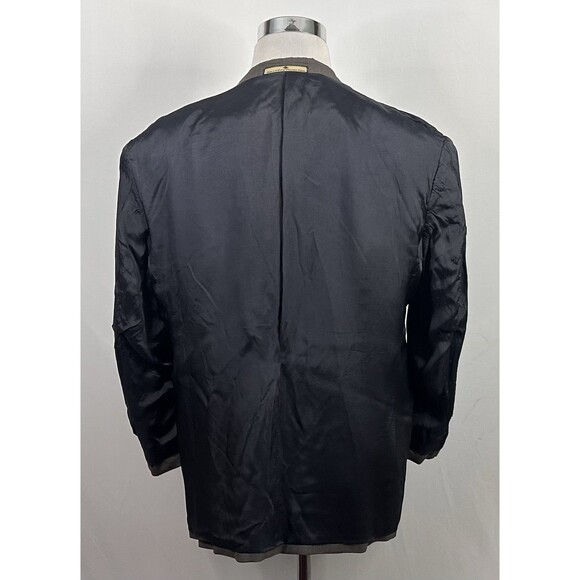 Joseph Abboud 44S Sport Coat 100% Wool Beige Knit Two Button Fully Lined - Picture 8 of 8